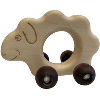 Pfingstweid - Greifling Schaf Simeon aus Ahorn mit Nussbaum Kugeln, Holz Pfingstweid - Greifling Schaf Simeon aus Ahorn mit Nussbaum Kugeln, Holz von Diakonie Pfingtweid e.V.