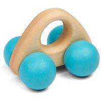 Pfingstweid - MINI türkis Harvey aus Ahorn mit Rädern in türkis, Buche, Holz von Diakonie Pfingtweid e.V.