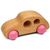 Pfingstweid - Stadthupfer pink aus Erle mit pinkfarbenen Rädern aus Buche, Holz Pfingstweid - Stadthupfer pink aus Erle mit pinkfarbenen Rädern aus Buche, Holz von Diakonie Pfingtweid e.V.