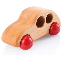 Pfingstweid - Stadthupfer rot aus Erle mit roten Rädern aus Buche, Holz Pfingstweid - Stadthupfer rot aus Erle mit roten Rädern aus Buche, Holz von Diakonie Pfingtweid e.V.