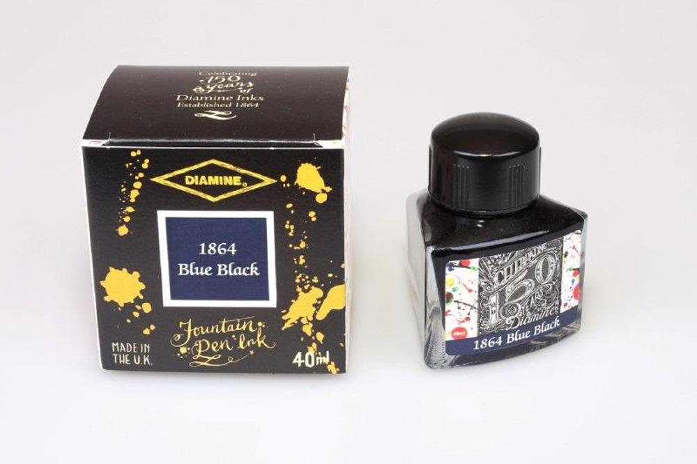 Diamine Tintenfass 150th Anniversary 1864 Blue Black 40ml Diamine Tintenfass 150th Anniversary 1864 Blue Black 40ml von Diamine