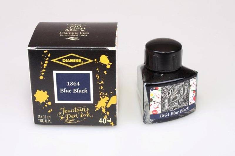 Diamine Tintenfass 150th Anniversary 1864 Blue Black 40ml Diamine Tintenfass 150th Anniversary 1864 Blue Black 40ml von Diamine