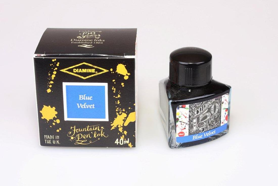 Diamine Tintenfass 150th Anniversary Blue Velvet 40ml Diamine Tintenfass 150th Anniversary Blue Velvet 40ml von Diamine