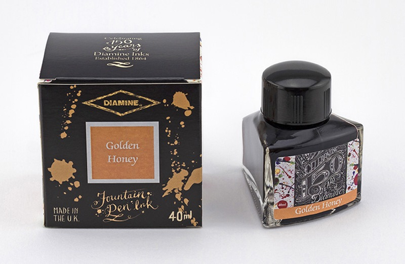 Diamine Tintenfass 150th Anniversary Golden Honey 40ml Diamine Tintenfass 150th Anniversary Golden Honey 40ml von Diamine