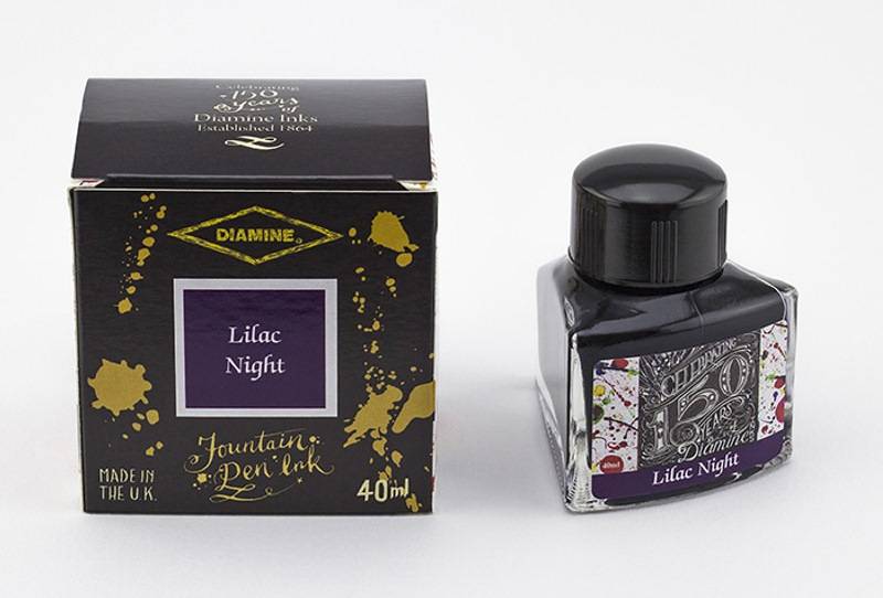 Diamine Tintenfass 150th Anniversary Lilac Night 40ml Diamine Tintenfass 150th Anniversary Lilac Night 40ml von Diamine
