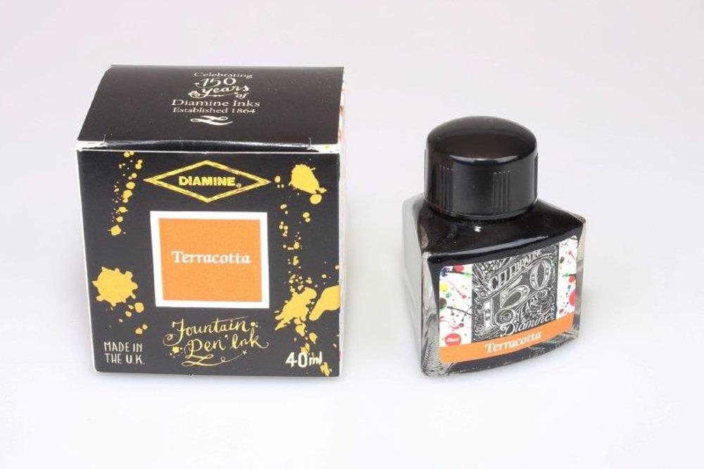 Diamine Tintenfass 150th Anniversary Terracotta 40ml Diamine Tintenfass 150th Anniversary Terracotta 40ml von Diamine