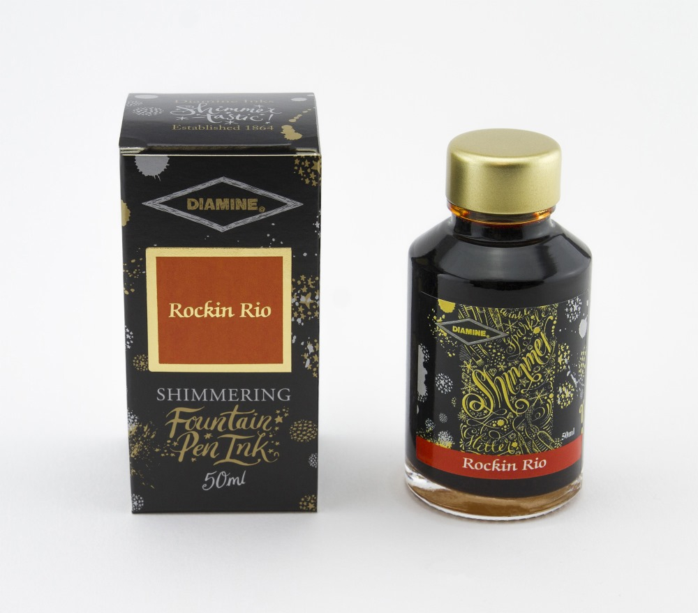 Diamine Tintenfass Shimmering Rockin Rio 50ml Diamine Tintenfass Shimmering Rockin Rio 50ml von Diamine