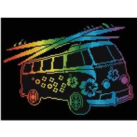 Diamond Dotz - Diamond Painting Flower Power Bus Diamond Dotz - Diamond Painting Flower Power Bus von Diamond Dotz