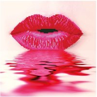 Diamond Dotz - Diamond Painting Rote Lippen von Diamond Dotz