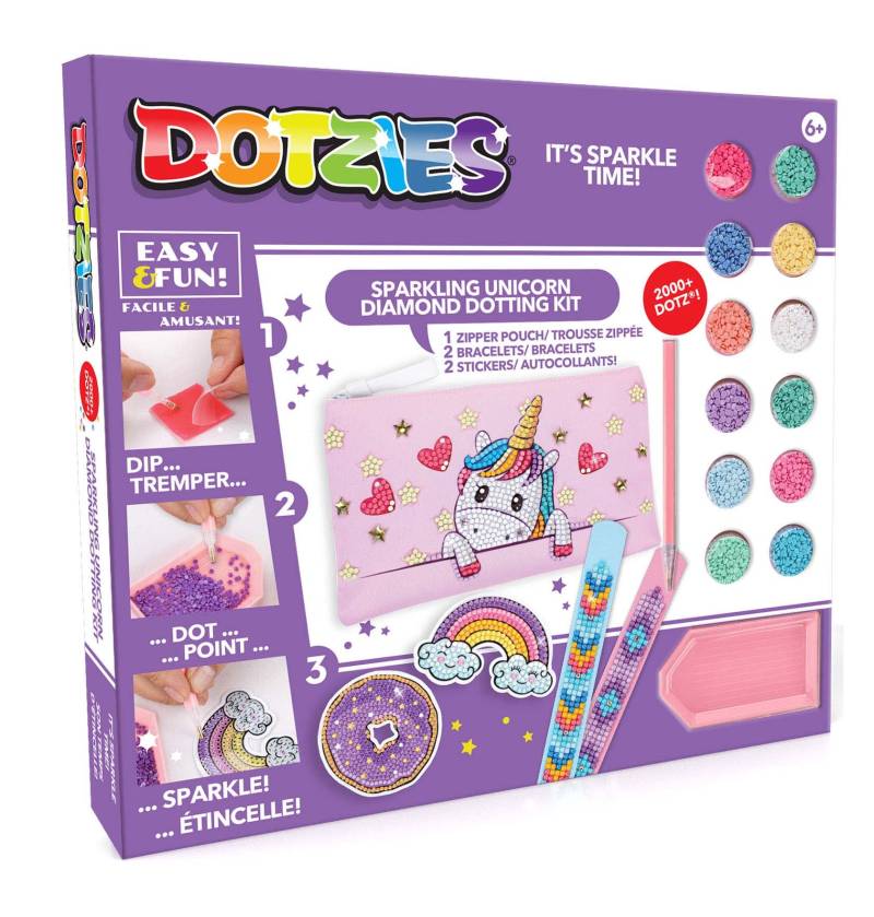 DiamondDotz Dotzies Activity-Set - Baby Unicorn von Diamond Dotz