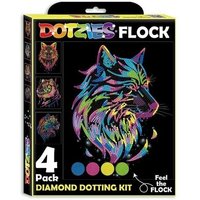 Diamond Painting Neon Raubkatzen von Diamond Dotz