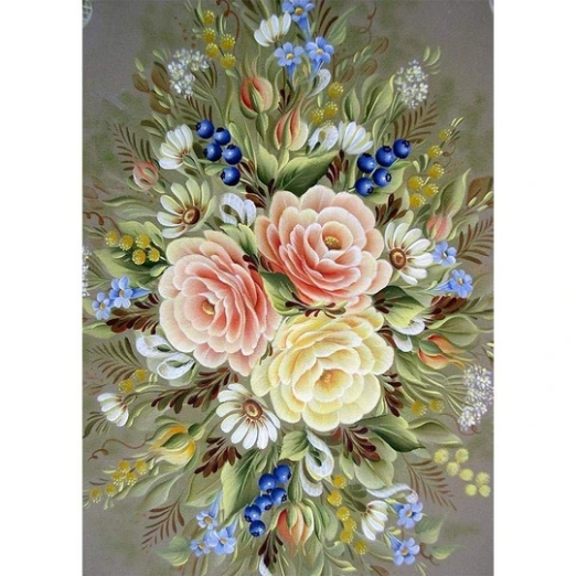 Bouquet mit Beeren von Diamond Painter