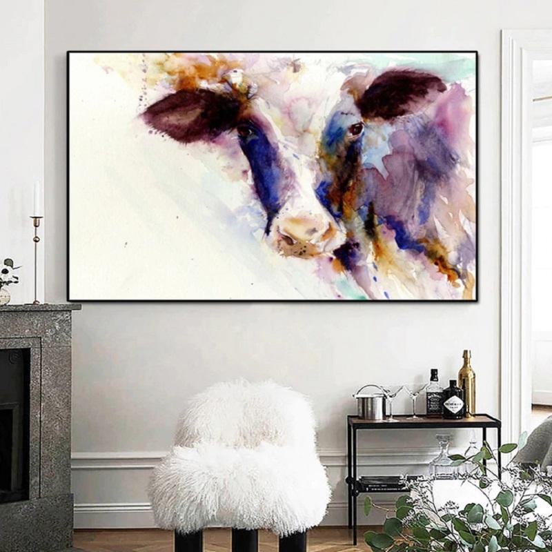 Bunte Kuh ab 50x80cm von Diamond Painter