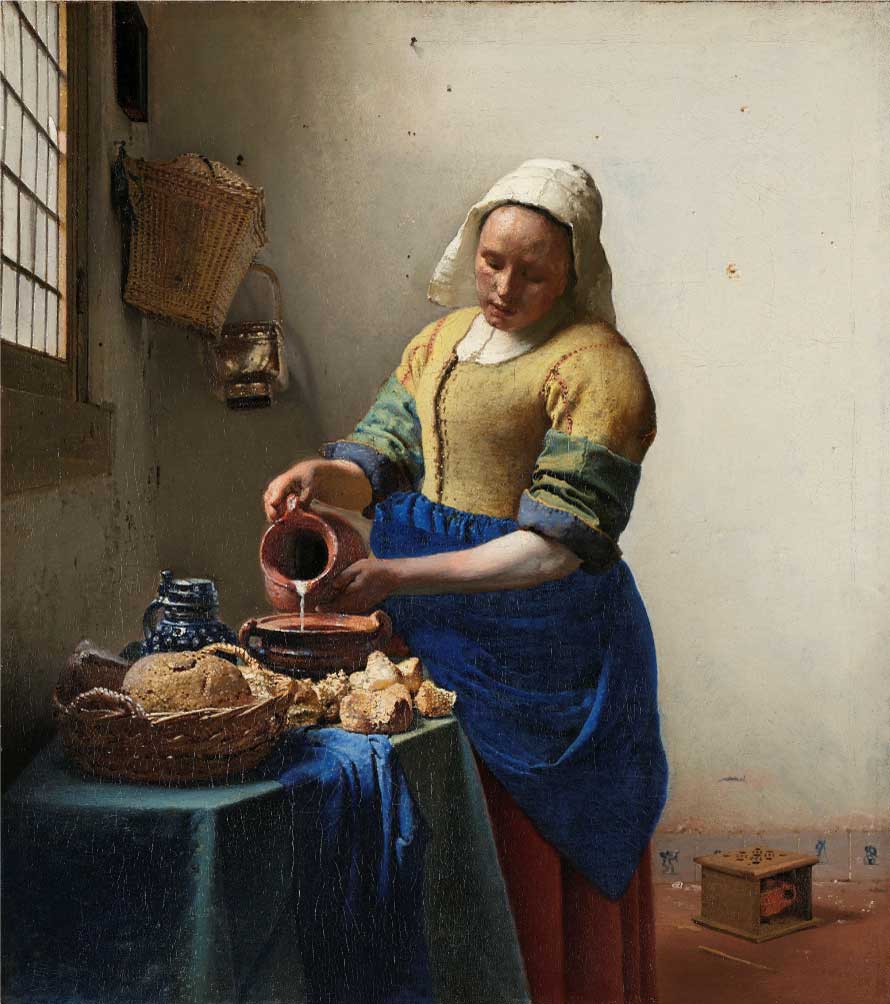 Das Milchmädchen | Johannes Vermeer von Diamond Painter