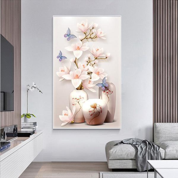 Lotus Vase ab 50x80cm von Diamond Painter