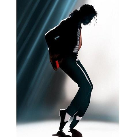 Michael Jackson-Schatten von Diamond Painter