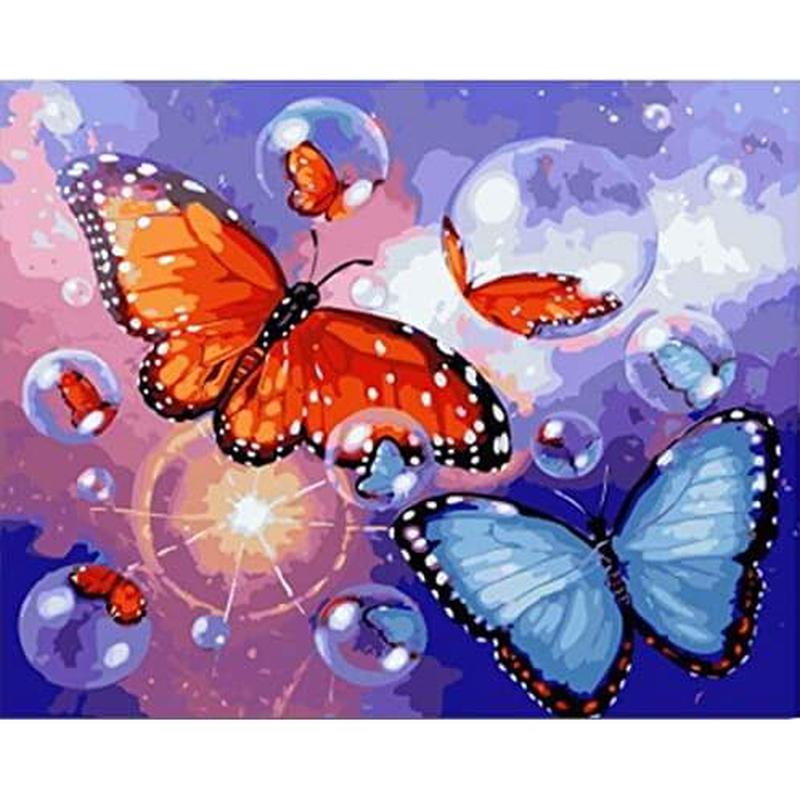 Schmetterlinge | Malen nach Zahlen von Diamond Painter