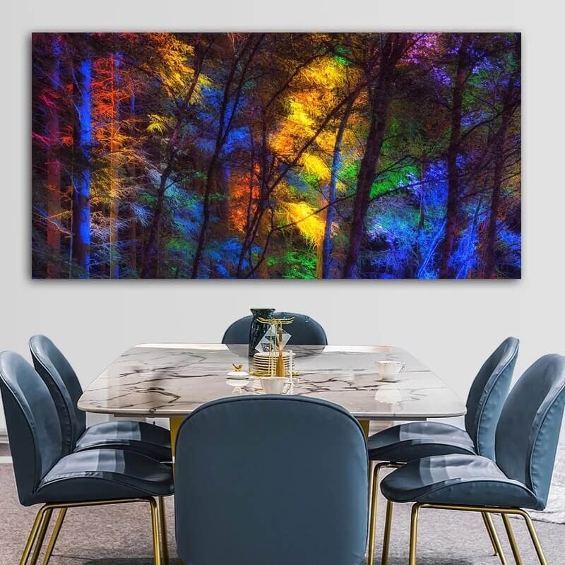 Wald in mehreren Farben 50x100cm von Diamond Painter