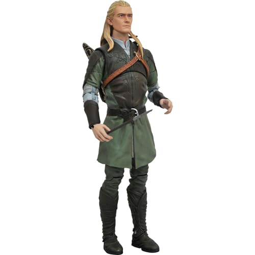 Diamond Select Toys FEB208569 Dwarf,Elf Legolas Action Figur 18Cm, Mehrfarbig von Diamond Select Toys