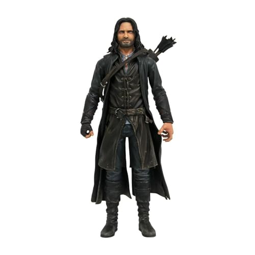 Diamond JAN219286 Aragorn Action Figur 17,8Cm, Bunt von Diamond Select Toys