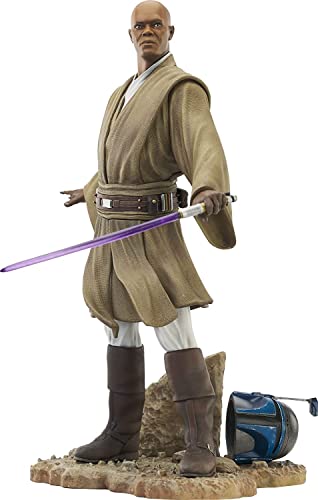 Diamond Select - Star Wars Premier Collection AOTC Mace Windu Statue von Diamond Select Toys