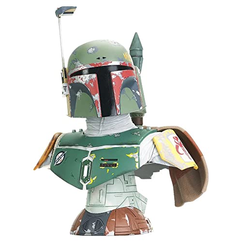 Diamond Select Toys Legends In 3D: Star Wars - Boba Fett Bust (1/2) (May212117) von Diamond Select Toys