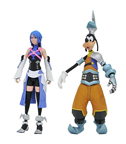 Kingdom Hearts Diamond Select Disney Series 2 Aqua & BBS Goofy Action-Figur, 2 Stück von Diamond Select Toys