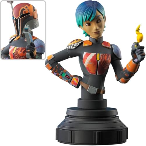 Star Wars Rebels: Sabine Wren Büste im Maßstab 1:7 von Diamond Select Toys