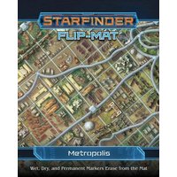 Starfinder Flip-Mat: Metropolis Starfinder Flip-Mat: Metropolis von Diamond US