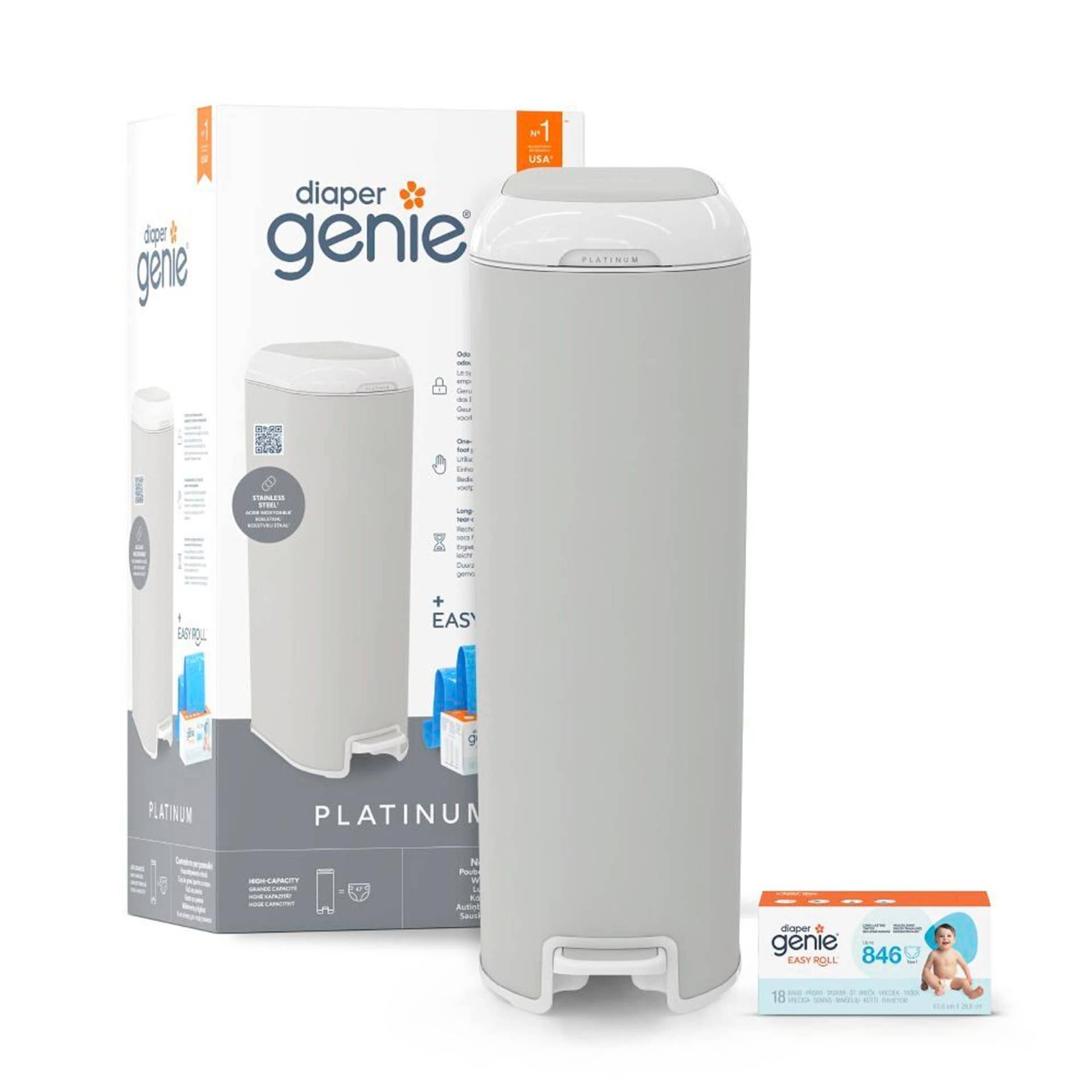 Diaper Genie Windeleimer Diaper Genie Platinum Diaper Genie Windeleimer Diaper Genie Platinum von Diaper Genie