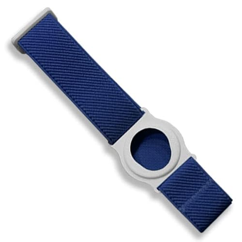 Diasticker® | Dexcom G7 - Fixierband | Halter 360° drehbar | Armband zur Befestigung des Dexcom CGM, Sensor-Schutz, Fixierung | Halter: Weiß (Large: 35-45 cm, Royal Blau) von Diasticker