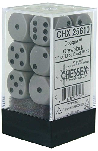 Chessex 25610 Zubehör, Grau, Schwarz von Chessex