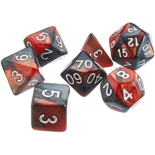 Dice4friends 85990 - Würfelset Rusty: Shine (7) von Dice4friends