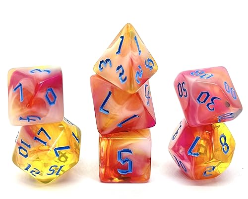 Dice4friends DIC17594 Würfelset: Cinnia Fairy (7) Würfel von Dice4friends
