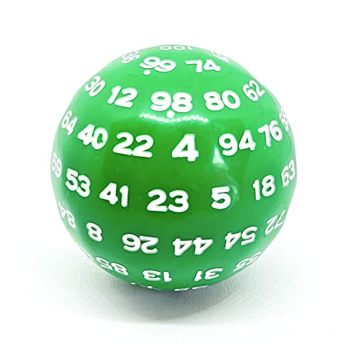 Würfel D100 Green/White von Dice4friends