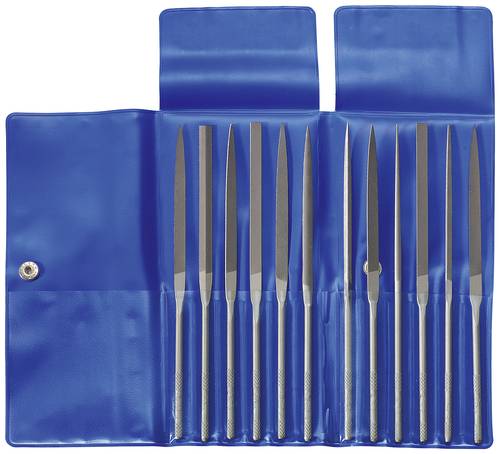 Dick 21001620 Nadelfeilen-Satz 160/2, 12-tl Plastiktasche Länge 160mm 1 Set von Dick