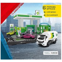 Majorette Petrol Station BP + 1 Vehicle Tankstellen-Set von Dickie Spielzeug GmbH & Co. KG