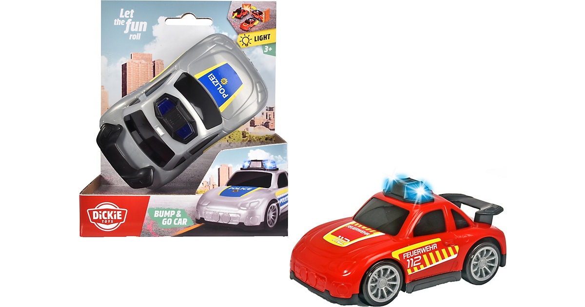 Bump & Go Car, 2-sort. Bump & Go Car, 2-sort. von Dickie Toys