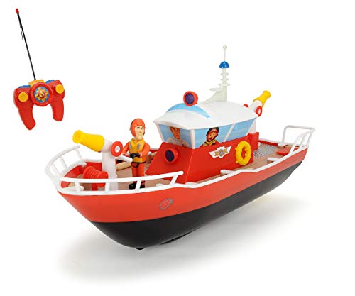 Dickie Toys FMS RC Titan RC Boot, Feuerwehrmann Sam Spielzeug, RC Boot von Dickie Toys