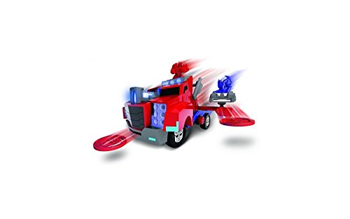 Dickie Toys 203116003 - Optimus Prime Battle Truck, verwandelbares Transformers Fahrzeug, 23 cm Dickie Toys 203116003 - Optimus Prime Battle Truck, verwandelbares Transformers Fahrzeug, 23 cm von Dickie Toys