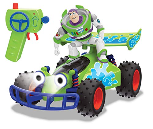 Dickie 203155000 Toys RC Toy Story Crash Buggy, ferngesteuertes Spielzeug Toy Story 4, Toy Story Fahrzeug mit Funksteuerung, für Kinder ab 4 Jahren von Dickie Toys