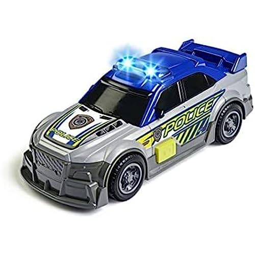 Dickie Toys – Polizeiauto – Polizeiwagen als Spielzeugauto, mit Freilauf, Licht- und Soundeffekten, für Kinder ab 3 Jahren Dickie Toys – Polizeiauto – Polizeiwagen als Spielzeugauto, mit Freilauf, Licht- und Soundeffekten, für Kinder ab 3 Jahren von Dickie Toys