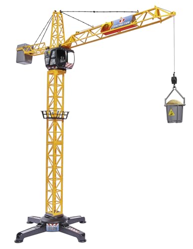 Dickie Toys 203462411 - Mega Crane, Kabelgesteuerter Kran, 1 Meter hoch Dickie Toys 203462411 - Mega Crane, Kabelgesteuerter Kran, 1 Meter hoch von Dickie Toys