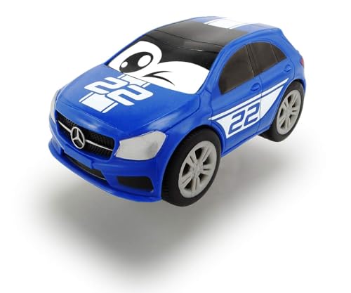 Dickie 203811000 Toys Mercedes A-Klasse Squeezy mit knautschbarer Karosserie, weicher, knautschbarer Body, farbecht und speichelfest, abgerundete Kanten, 3-fach sortiert, 11 cm Dickie 203811000 Toys Mercedes A-Klasse Squeezy mit knautschbarer Karosserie, weicher, knautschbarer Body, farbecht und speichelfest, abgerundete Kanten, 3-fach sortiert, 11 cm von Dickie Toys