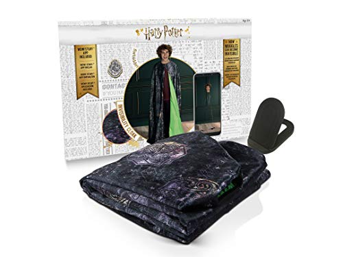 Dickie Toys 209454002 Toys Harry Potter Tarnumhang, Umhang unsichtbar Machen mit App, Zauberumhang, Heiligtümer des Todes, Harry Potter Kostüm von Dickie Toys