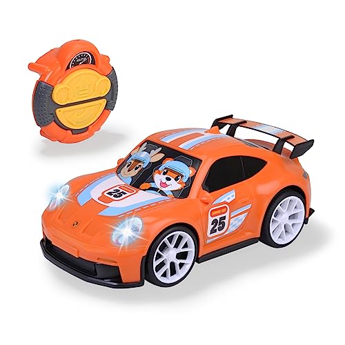 Dickie Toys ABC - IRC Spielzeugauto Porsche 911 GT3 (27 cm) - ferngesteuertes Auto ab 2 Jahre - Rennauto-Spielzeug für Kinder mit Infrarot-Fernbedienung (max. 4 km/h) und Licht von Dickie Toys