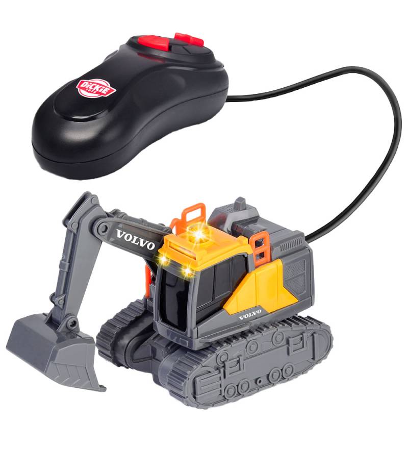 Dickie Toys Arbeitswagen - Mini Baggerlicht/Kabelfernbedienung - Dickie Toys - One Size - Autos von Dickie Toys
