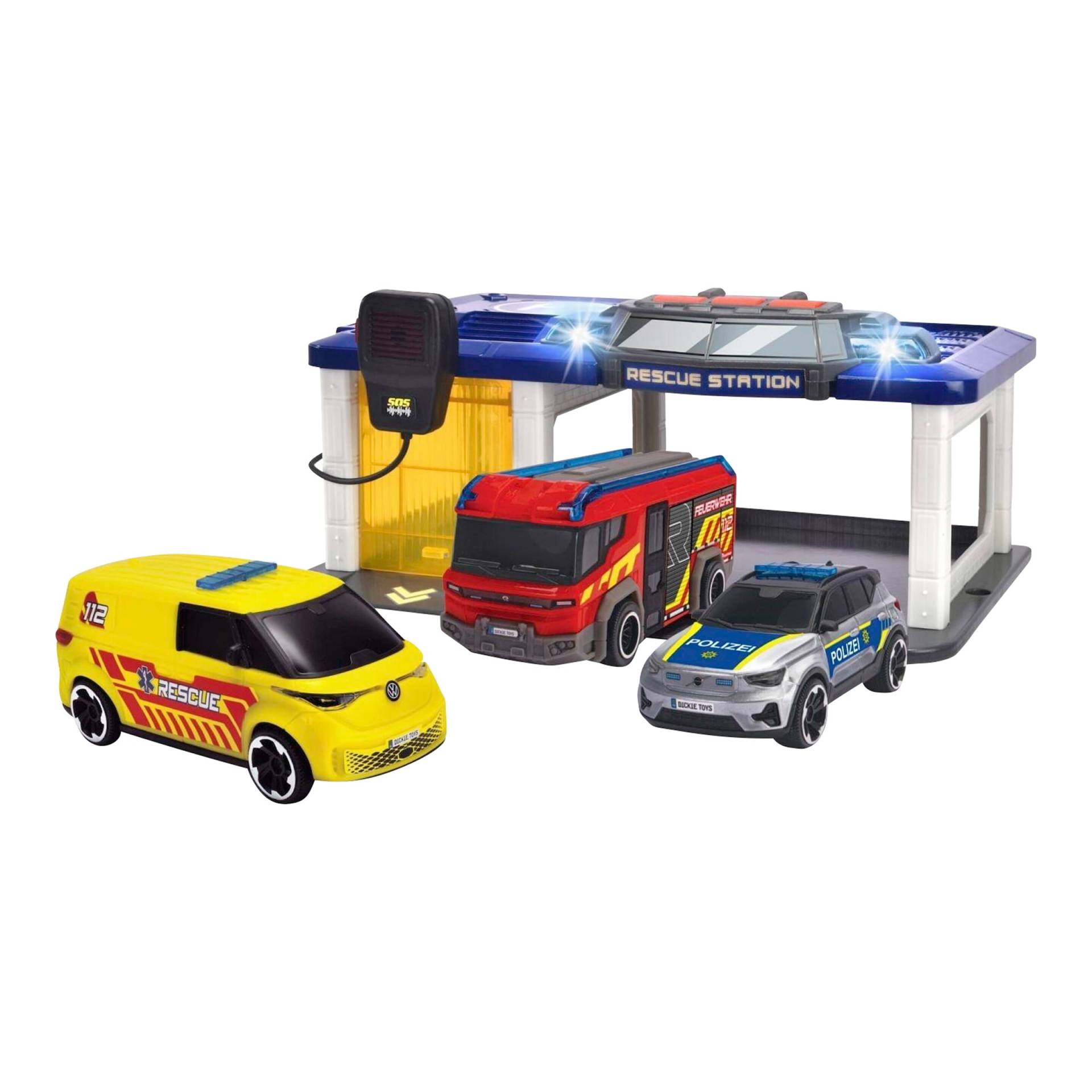 Dickie Toys Auto Rettungsstation S.O.S Station Dickie Toys Auto Rettungsstation S.O.S Station von Dickie Toys