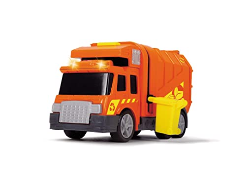 Dickie Toys City Cleaner, Müllauto, Müllabfuhr, Müllwagen, Straßenreinigung, Spielzeugauto mit Mülltonne, Licht & Sound, inkl. Batterien, 15 cm, grün, ab 3 Jahren Dickie Toys City Cleaner, Müllauto, Müllabfuhr, Müllwagen, Straßenreinigung, Spielzeugauto mit Mülltonne, Licht & Sound, inkl. Batterien, 15 cm, grün, ab 3 Jahren von Dickie Toys
