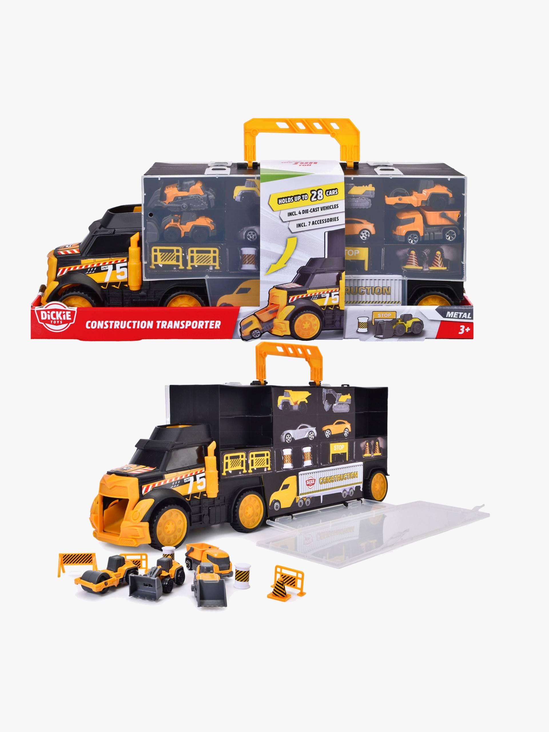 Dickie Toys Fahrzeugtransporter mit Zubehör Dickie Toys Fahrzeugtransporter mit Zubehör von Dickie Toys